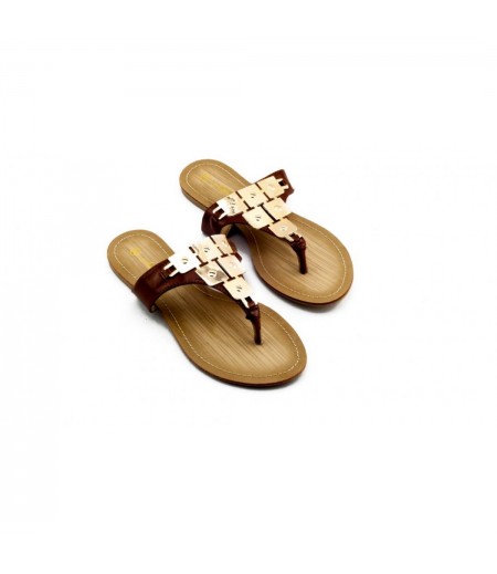 Adora AS037-2 Brown Women Dress Sandals 