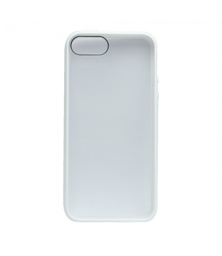 PURO IPHONE 5 CLEAR COVER WHITE