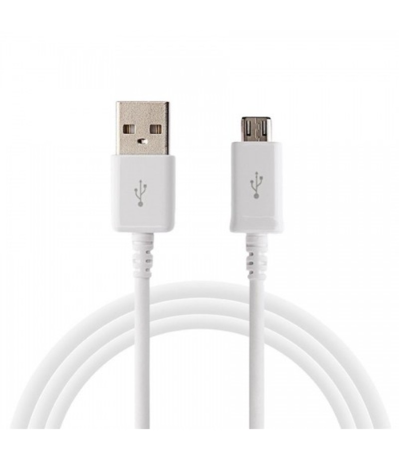 TUTONICA USB TO MICRO USB CHARGING CABLE 1 METER - WHITE 