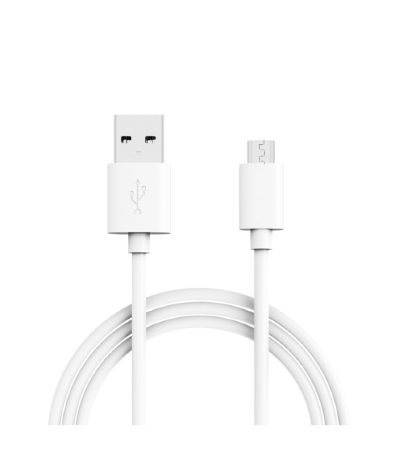 TUTONICA USB TO MICRO USB CHARGING CABLE 1 METER - WHITE 