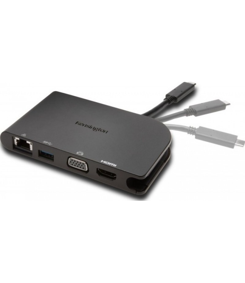 Kensington SD1500 USB-C Mobile Docking Station with HDMI/VGA, USB 3.0 & Gigabit Ethernet | K33969WW