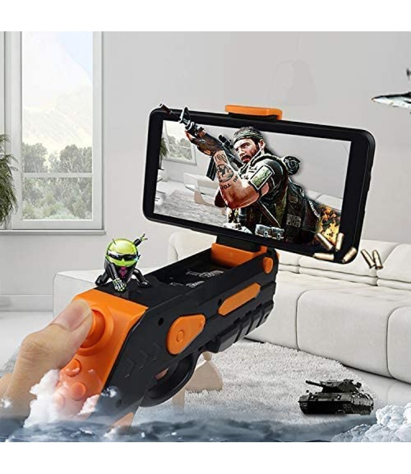 TUTONICA AR GUN 3D BLUETOOTH GAME GEAR WITH 50 ONLINE GAMES COMPATIBLE WITH ALL MOBILES AND VR