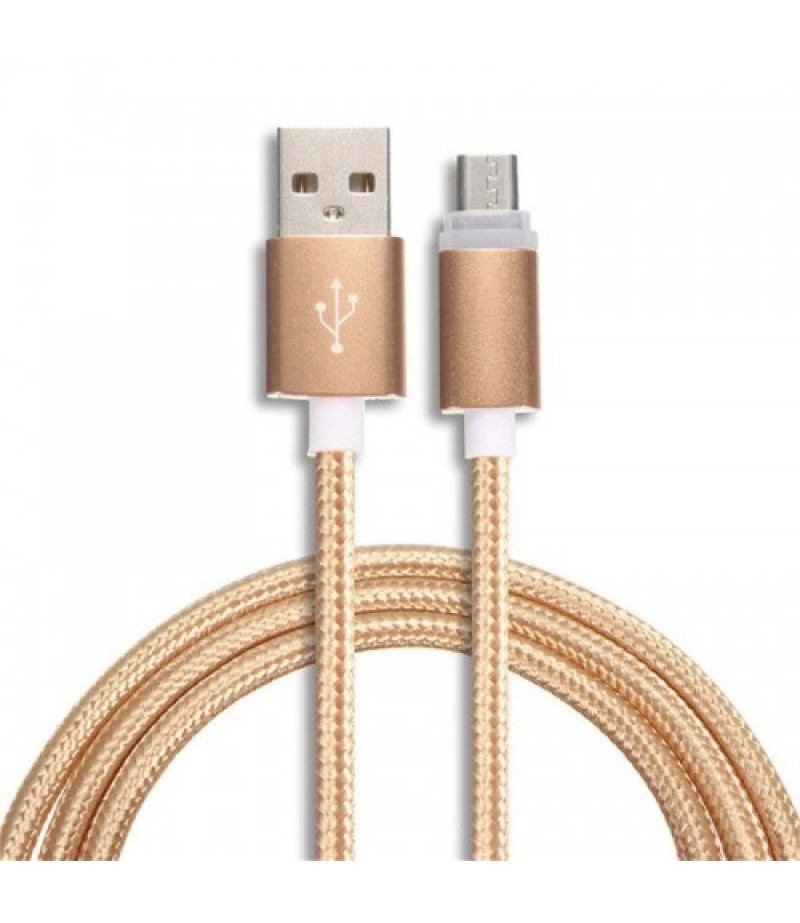 TUTONICA USB TO MICRO USB CHARGING CABLE 1 METRE - GOLD 