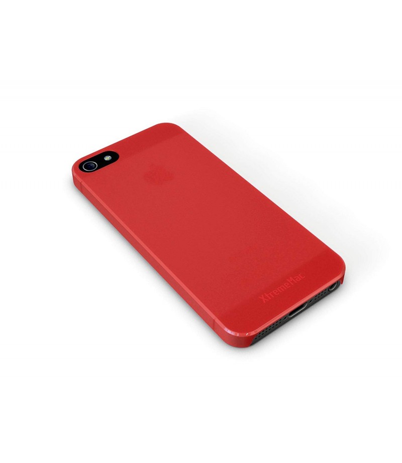 XTREMEMAC MICRO SHIELD THIN CASE FOR IPHONE 5/5S RED, IPP-MTN 73