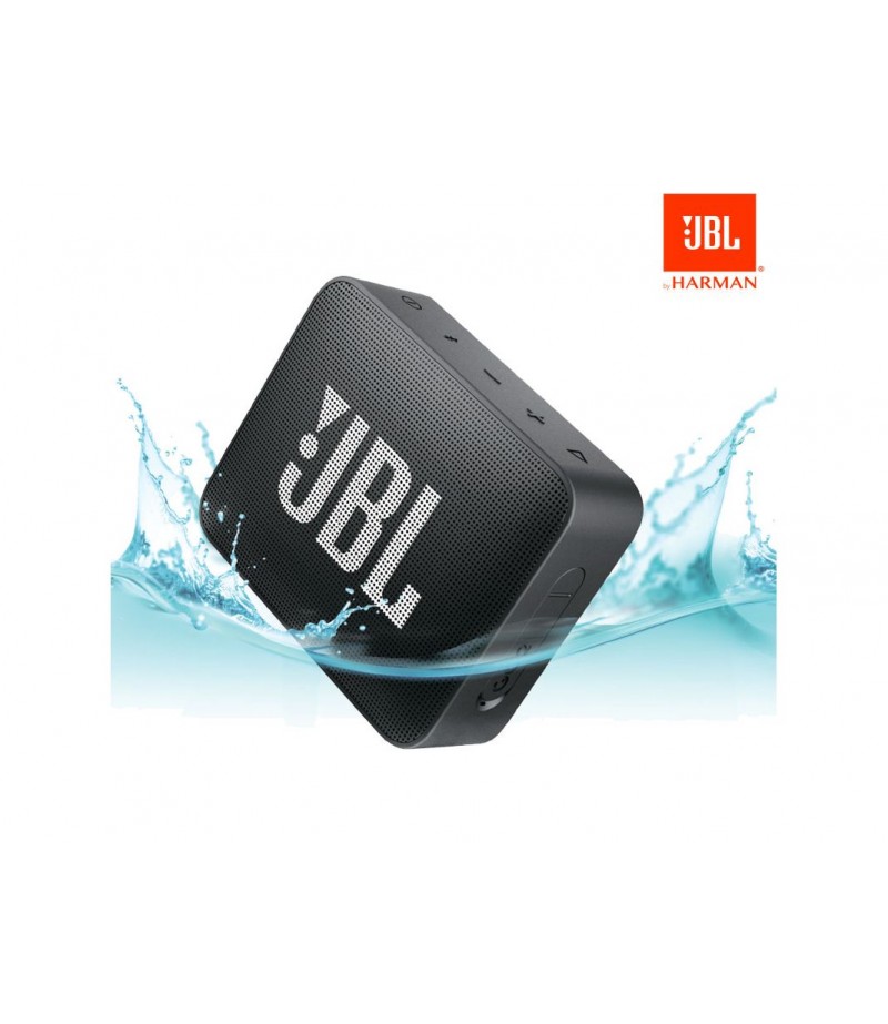 JBL GO 2 Portable Bluetooth Speaker, Black - JBLGO2BLK