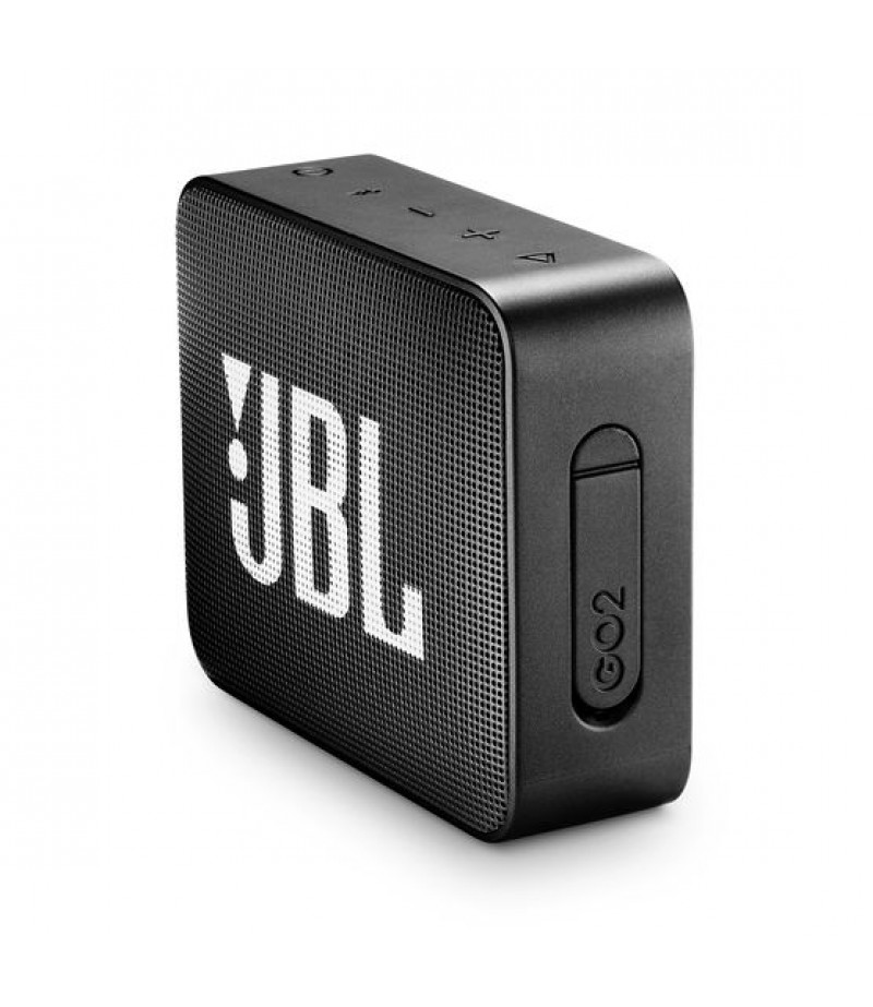 JBL GO 2 Portable Bluetooth Speaker, Black - JBLGO2BLK