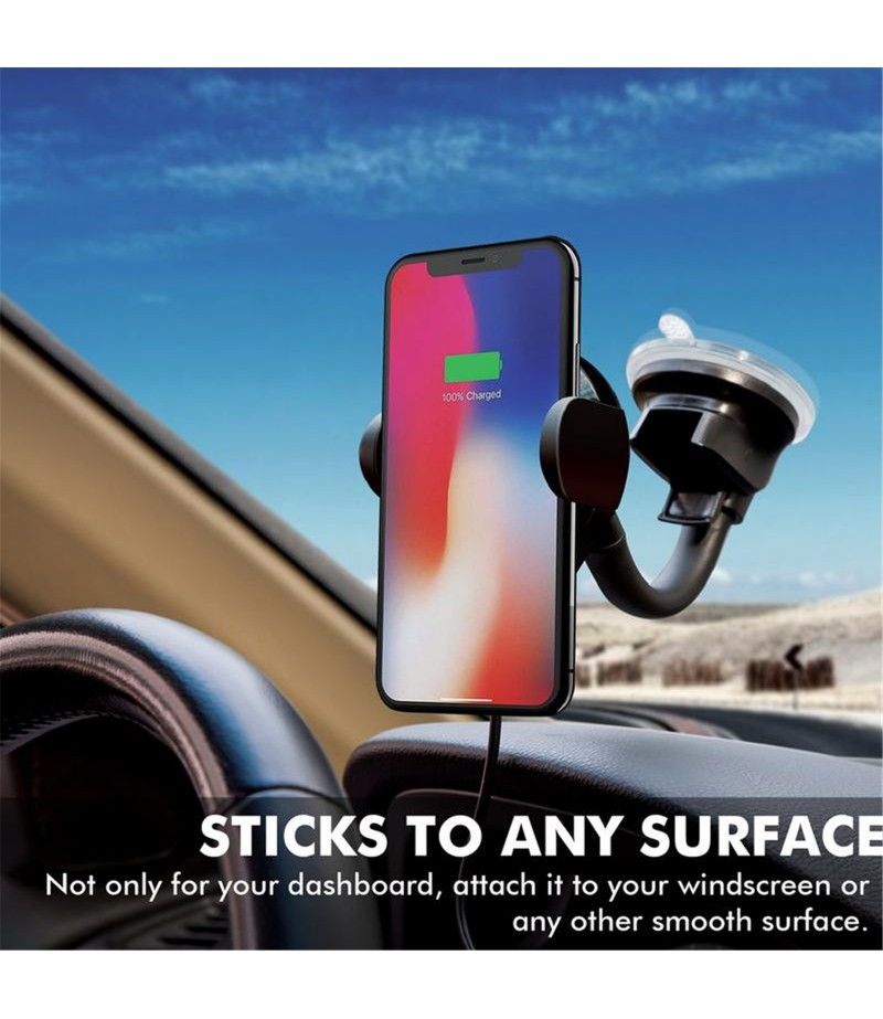 PROMATE ULTRA-FAST WIRELESS CAR CHARGING MOUNT