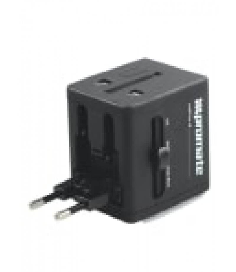 PROMATE INNOVATIVE MULTI-REGIONAL TRAVEL ADAPTER FOR USB-CHARGER DEVICES