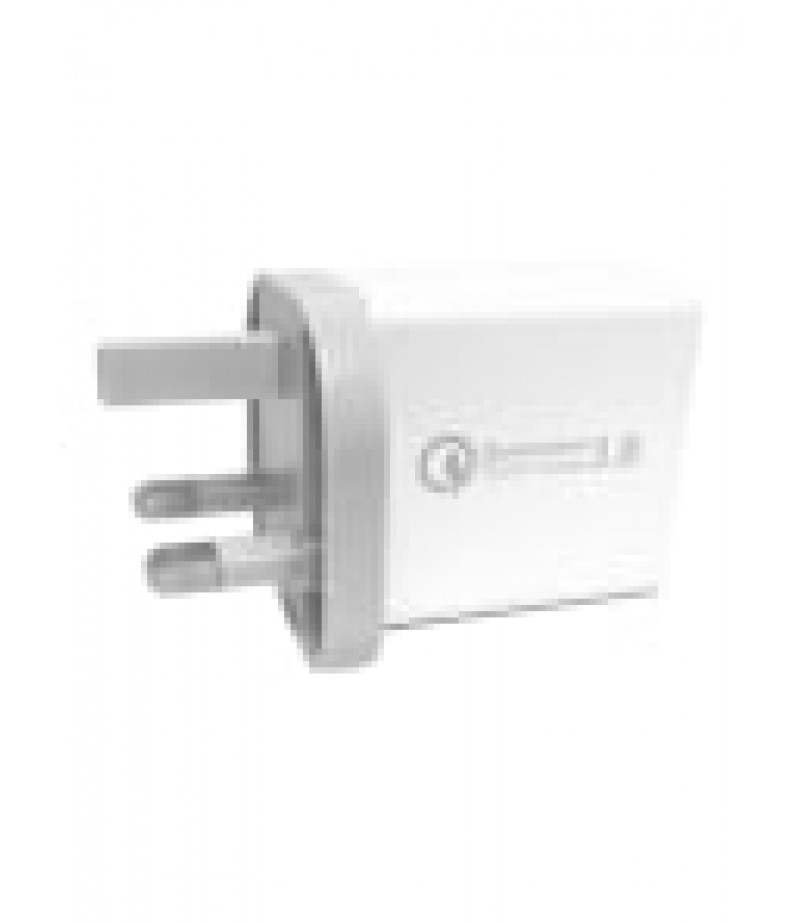 TUTONICA TUTO-C404 3 PORT USB WALL CHARGER WHITE