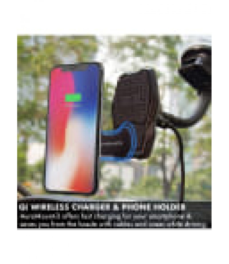 PROMATE WIRELESS QI FAST CHARGING MAGNETIC MOUNT BLACK