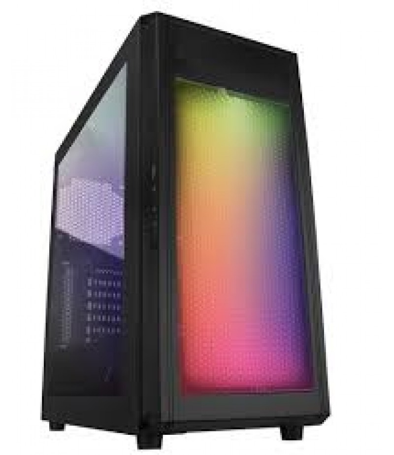 RAIDMAX ALPHA BLACK RGB LED STRIP CASE