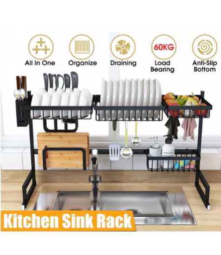 Over the sink dish drying rack - Utensil Hanger 