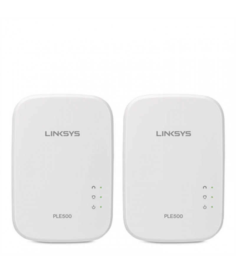 Linksys PLEK500 Powerline Homeplug AV2 Kit