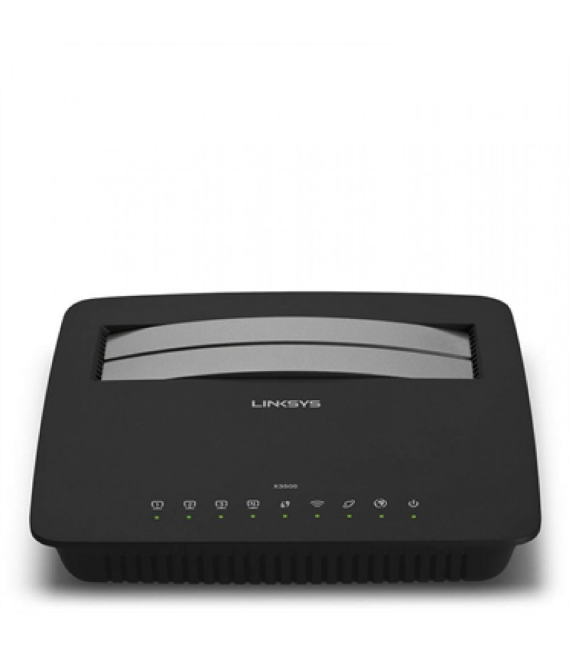 Linksys X3500 Wireless-N Concurrent Dual Band Gigabit Modem Router