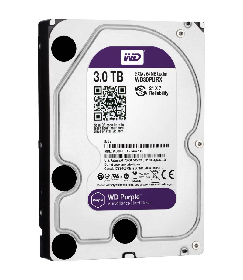 Western Digital PURPLE INTERNAL 3TB HARD DISK