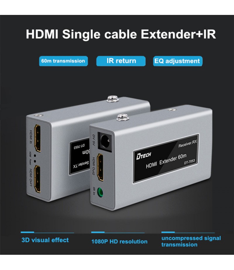 Dtech DT-7053 HDMI Extender 60M 