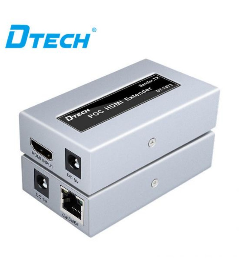 DTECH DT-7073(2ND) HDMI EXTENDER 50M POC TYPE