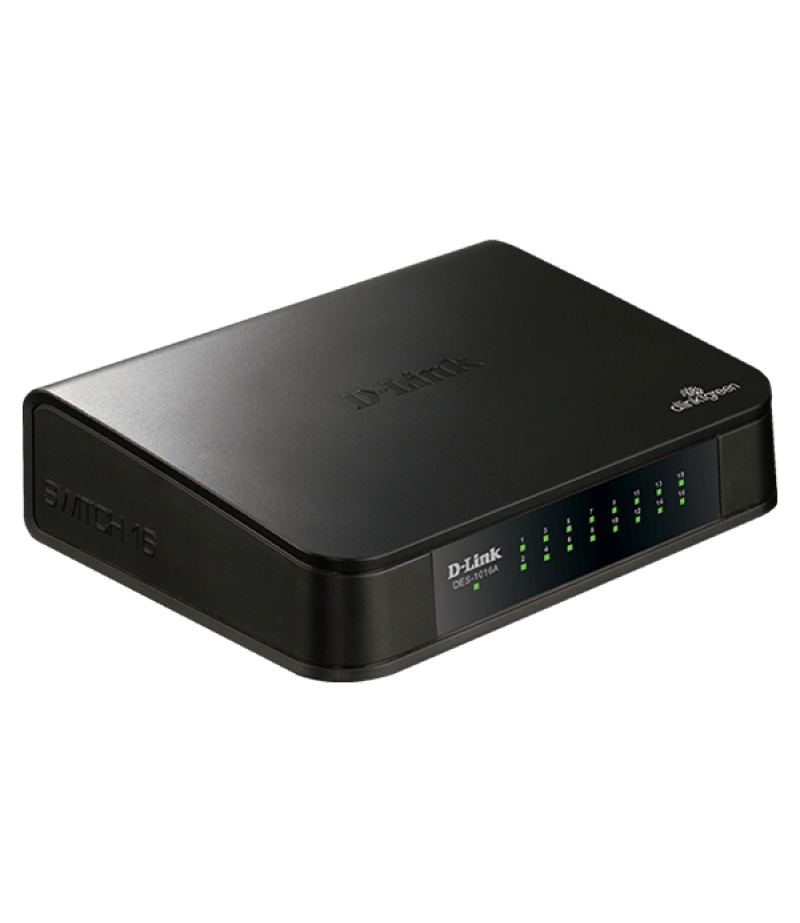 DLINK, SWITCH DLINK 16 PORT DES| 1016A