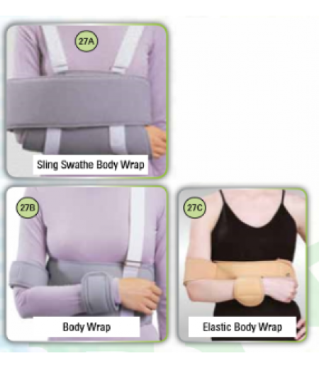 SHOULDER IMMOBILIZER WITH BODY WRAP