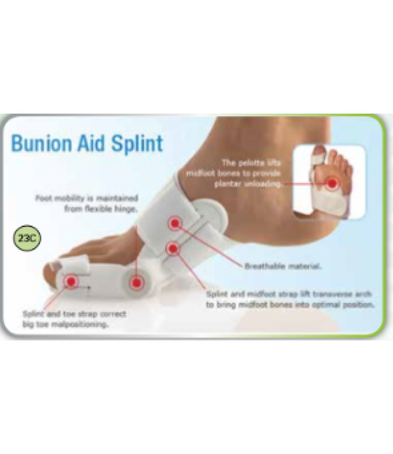 HALLUX VALGUS BUNION AID SPLINT ( DYNAMIC)