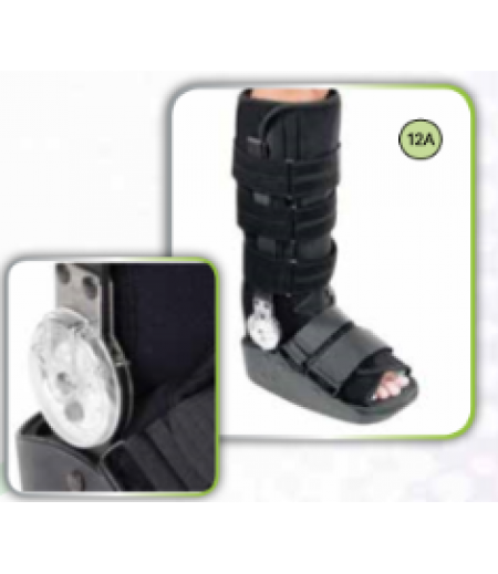 PIN CAM RANGE OF MOTION ADJUSTABLE ANKLE WALKER BOOT