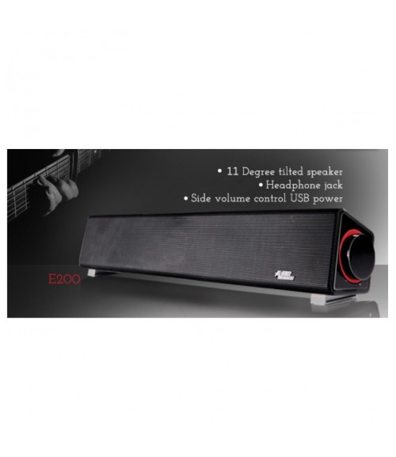 F&D 2.0Ch USB Mini Sound Bar Speaker Model: E200