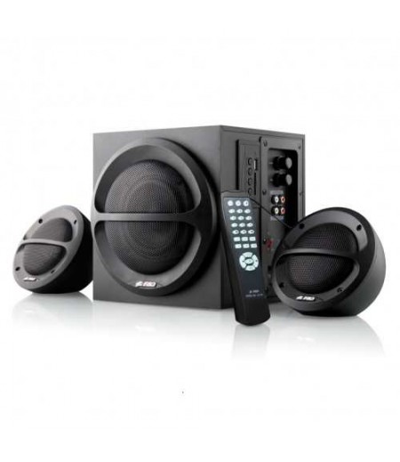 F&D 2.1Ch Multimedia Speaker Model: A111F - USB/SD Card Slot/FM Radio/Remote/3.5mm Audio Input