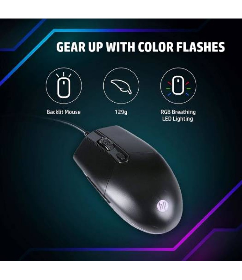 HP M260 RGB Backlighting USB Wired Gaming Mouse