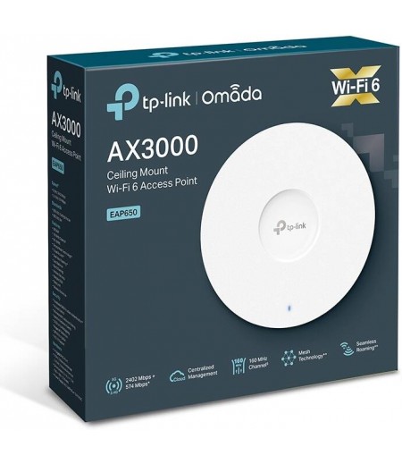 TP-Link WRLS AX WIFI 6AP Indoor Celing Mount