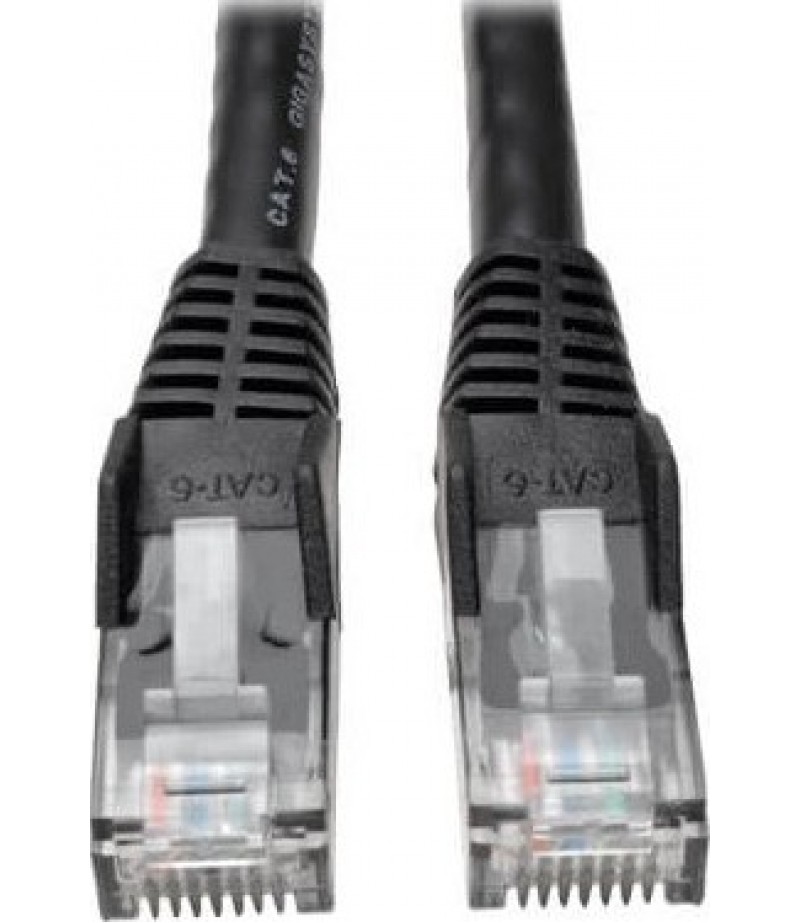 Genuine 1M Cat6 Patch Cord (BLACK) | GNPC-C6UBLK-1M