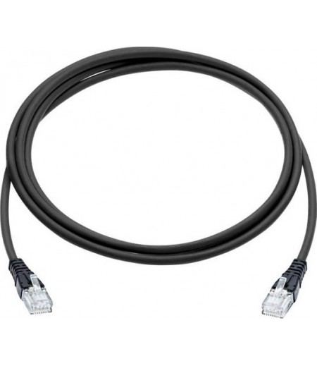 Genuine 1M Cat6 Patch Cord (BLACK) | GNPC-C6UBLK-1M