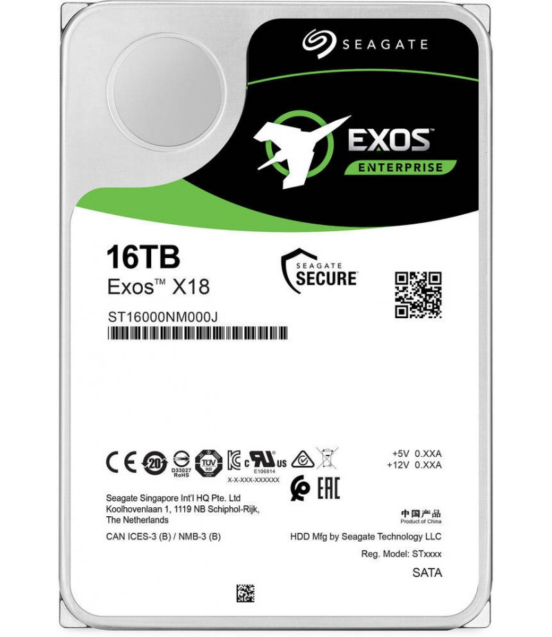 HDD SATA 16TB Seagate EXOS X18 ST16000NM000J