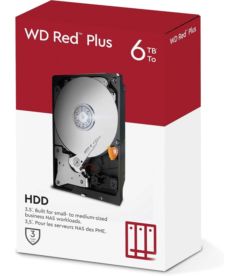 HDD SATA 6TB WD Red Plus WD60EFPX