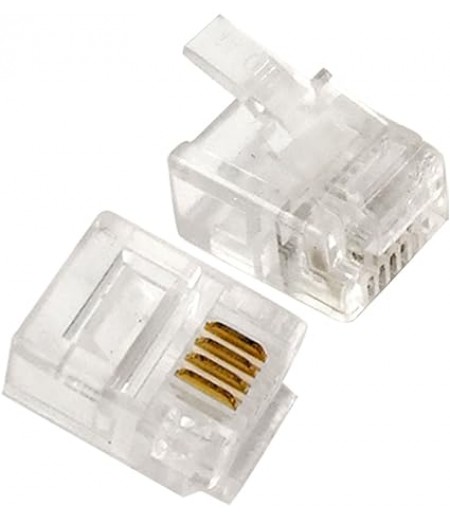 RJ 11 Connector 4 Pin