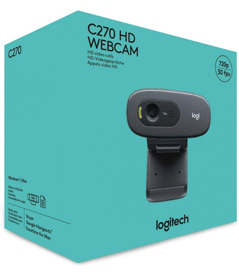 Logitech C270  HD Webcam 