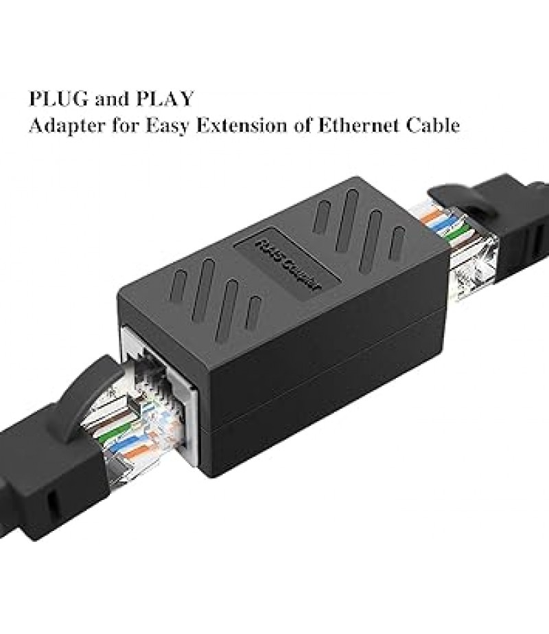 OEM RJ 45 COUPLER BLACK