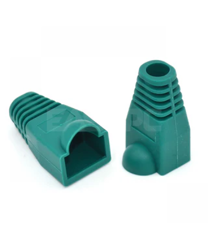 Rj45 Rubber Boots Green