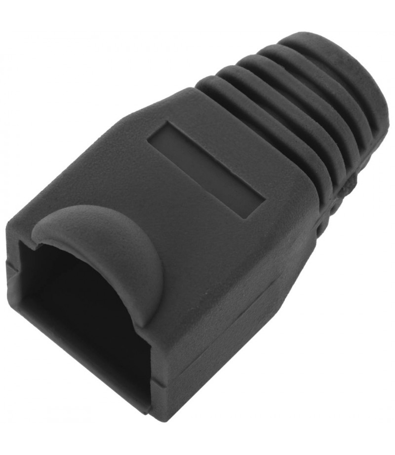 Rj45 Rubber Boots black