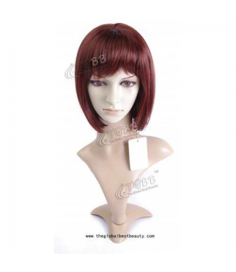 TGBB0038(Carley Medium Straight Hand-Tied Bob Wigs)