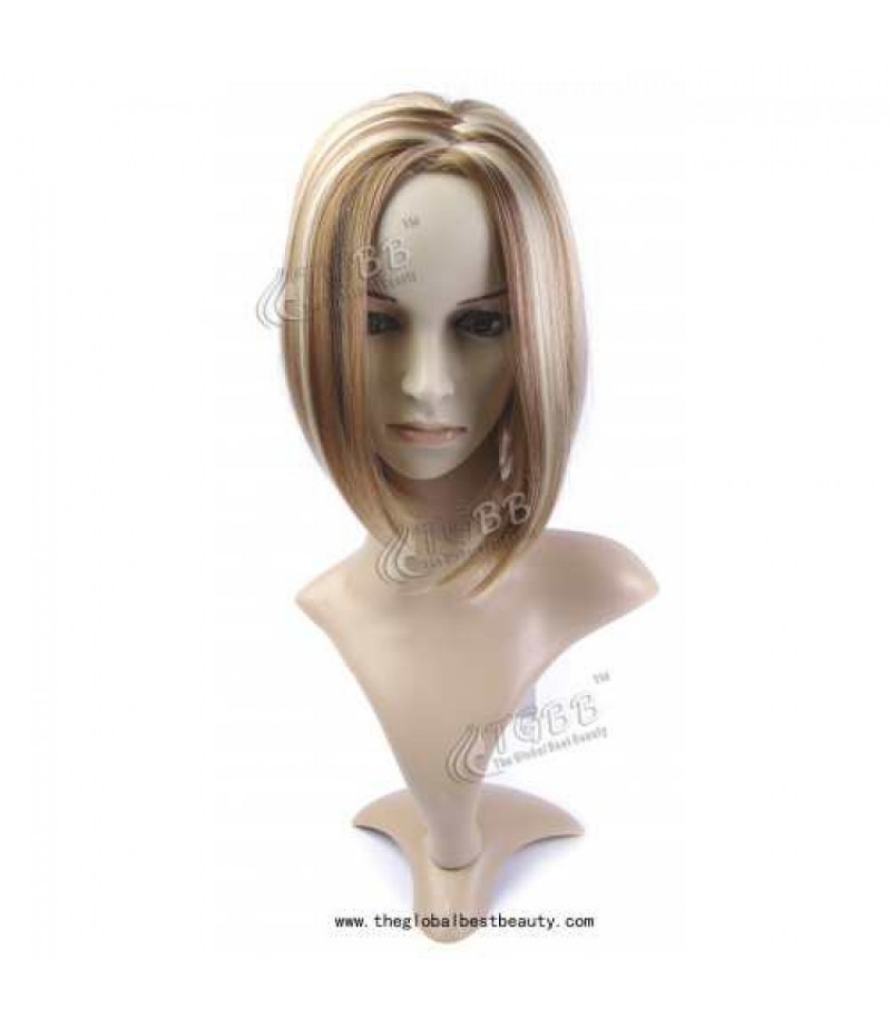 TGBB0028(The Beautiful Loose Bob Lace Mixed Color Wigs)