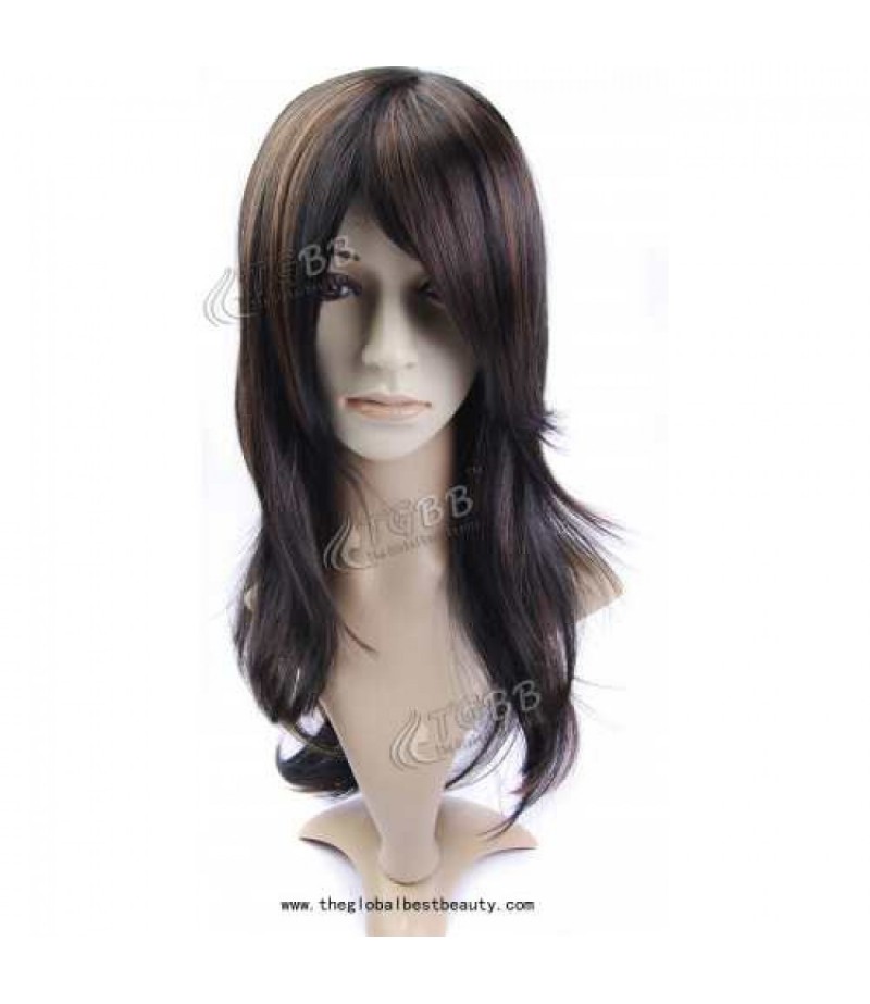 TGBB0013(Natural Custom Long Layered Straight Wigs)