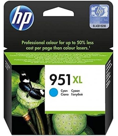 HP 951XL High Yield Ink Cartridge Cyan