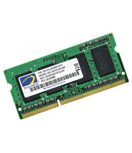 TWINMOS 2GB DDR3 1333MHZ MEMORY MODULES FOR LAPTOPS