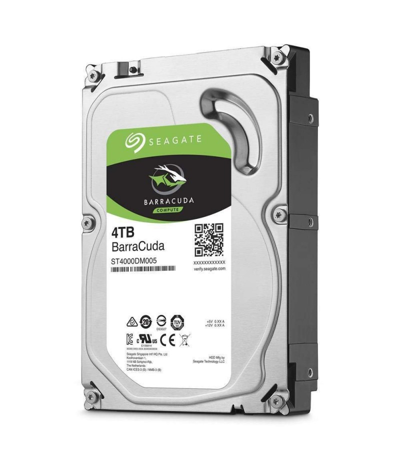 Seagate 4TB BarraCuda SATA 6Gb/s 64MB Cache 3.5-Inch Internal Hard Drive (ST4000DM005)