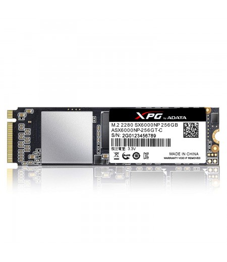 ADATA XPG SX6000 SSD 256GB 3D NAND PCIe Gen3x2 M.2