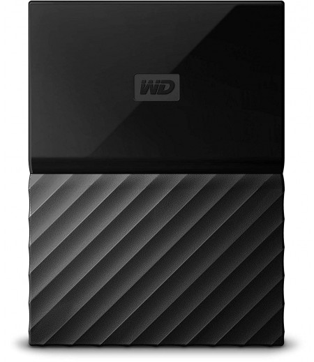  WD 1TB MY PASSPORT PORTABLE EXTERNAL HARD DRIVE USB 3.0 - BLACK, WDBYNN0010BBK