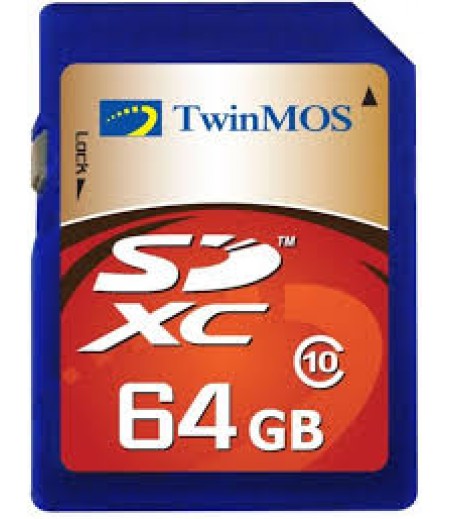 TWINMOS 64GB CLASS 10 SDXC CARD