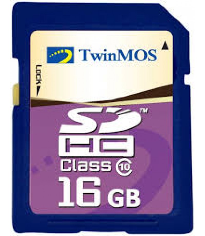 16GB SDHC MEMORY CARD@ CLASS 10 FOR HD CONTENTS- SECURE DIGITAL HIGH CAPACITY FLASH CARDS WITH LIFETIME WARRANTY- BY TWINMOS