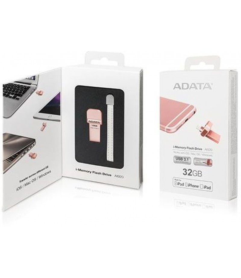 Adata 64 GB i-Memory Flash Drive AI920 - OTG for Iphone