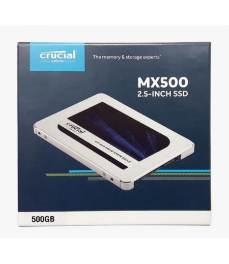 Crucial MX500 Internal SSD 500GB SATA 2.5 Inch 7mm - CT500MX500SSD1